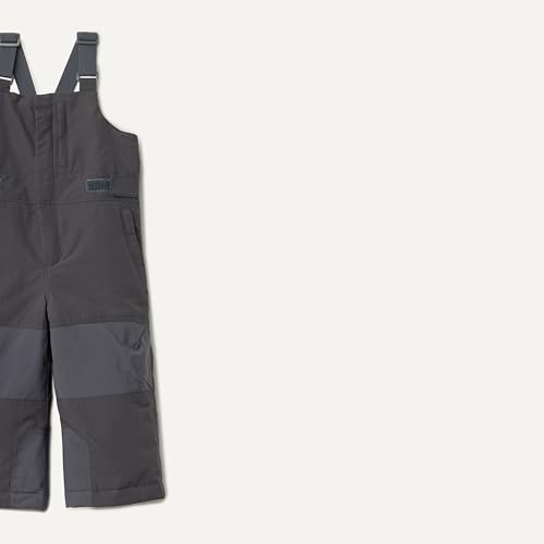 Amazon Essentials Unisex Kinder Wasserabweisende Schneeschutz-Latzhose, Dunkelgrau, 2 Jahre