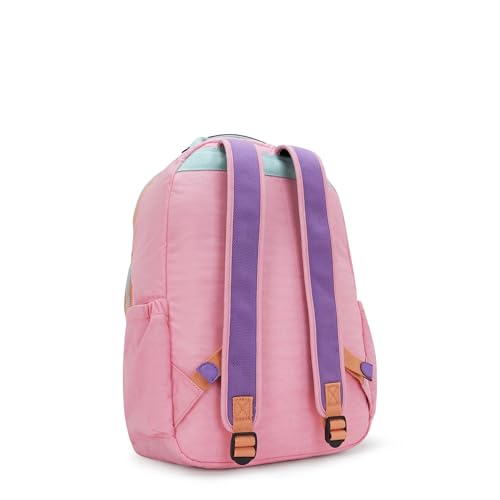 Image of Kipling Women's Seoul 15 inch Laptop Backpack, Durable, Roomy with Padded Shoulder Straps, Built-In Protective Sleeve