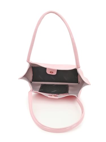 Image of Carrylux Casual Patent Synthetic Leather Tote Bag, Handbag for Ladies
