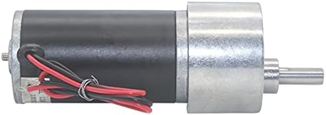 JGB37-31ZY permanent magnet DC motor 12v 24v large torque can be adjusted speed can be CW CCW miniature reduction motor - (Speed(RPM): 1270rpm, Voltage(V): 12Vmotor and bracket)