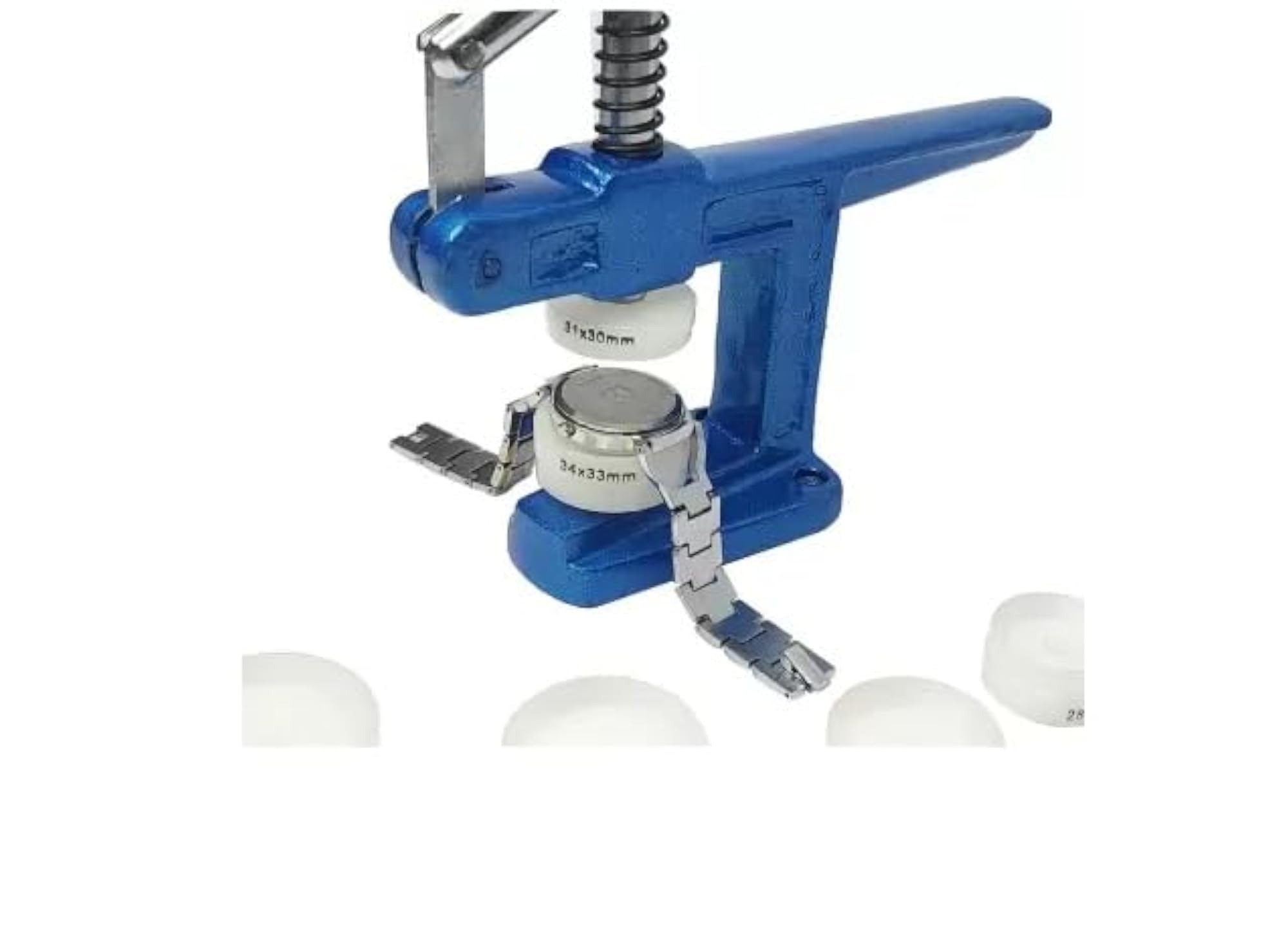 Glass Fitting Machine with 12 Nylon Dies for Watch Repair