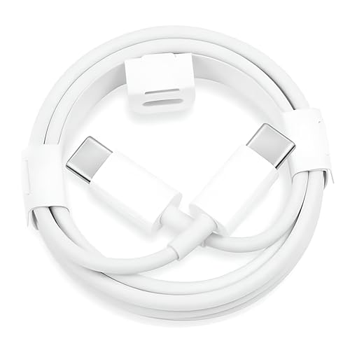 Image of Original Pixel 45W Type C 1M Fast Smartphone Charging Cable for Google 9 Pro XL,9 Pro,9,8 Pro,8,8A,7 Pro,7,7A,6 Pro,6,6A,5,Chromebook,Buds & Other USB-C Device,30Watt Fast Data Transfer,White