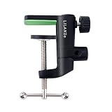 2-IN-1 Table Mount Clamp, LILANZo Heavy-Duty Metal Mic Clamp Holder for Microphone Suspension Boom S