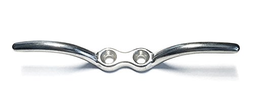 Acciaio inossidabile 316 Rope Cleat 15,2 cm marine grade Boat Deck o Flagpole