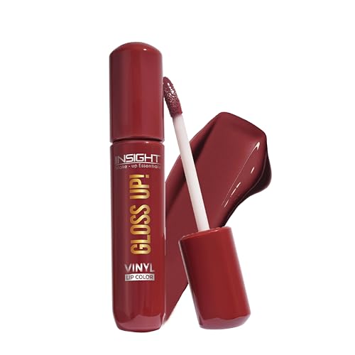 INSIGHT Gloss Up Lip Color - Earthy Rose | High-Gloss Finish | No...