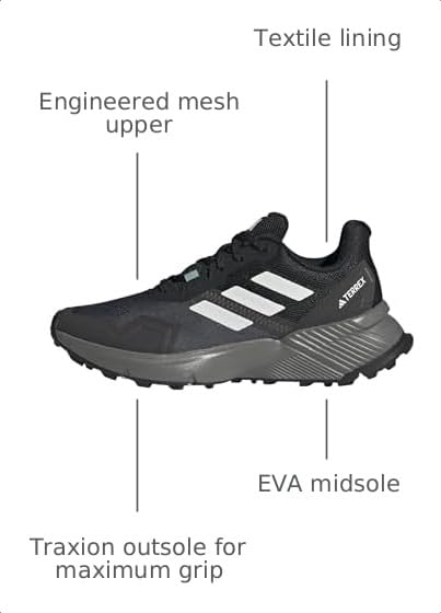 Image of adidas Women's Terrex Soulstride Rain.rdy Trail Running Shoes