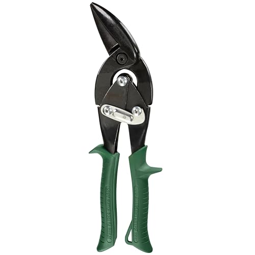 MIDWEST Blackout Aviation Snip Right Cut Offset Tinner Shears - MWT-6510RO