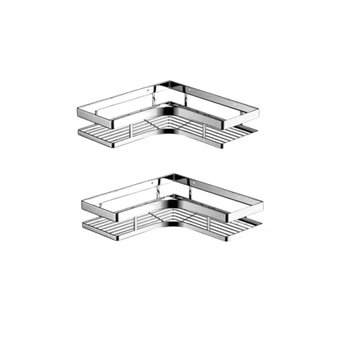 Soporte triangular ZG4628A2 con adhesivo resistente para baño sin taladro 2