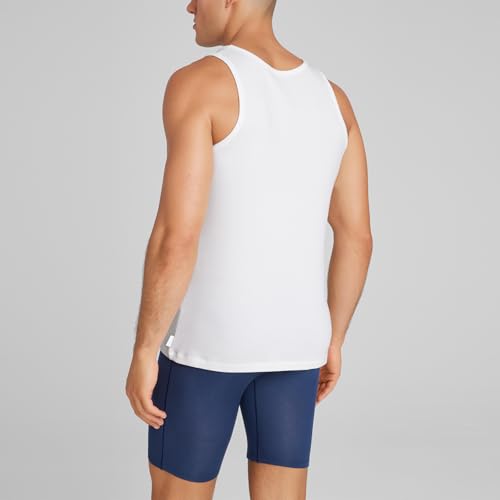 Tommy John Men's Essential Cool Cotton Rib Tank Undershirt3