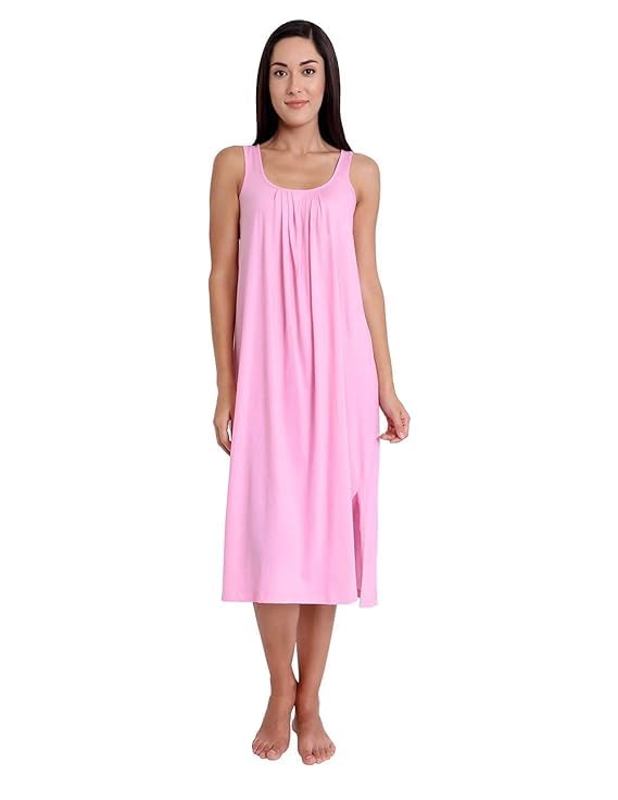Image of TWGE Cotton Full Length Camisole for Women