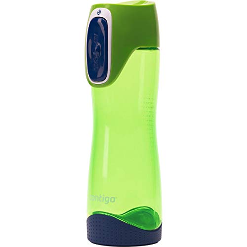 Contigo Bottiglia Acqua Swish Autoseal, 500ml, Borraccia Sportiva grande priva di BPA, Bottiglia da Palestra a Tenuta Stagna, per lo Sport, Bicicletta, Escursioni
