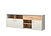 Produktbild Germania 2322-247 Sideboard CALVI, Pinie-Weiß-Nachbildung/Navarra-Eiche-Nb., 41 x 187 x 67 cm