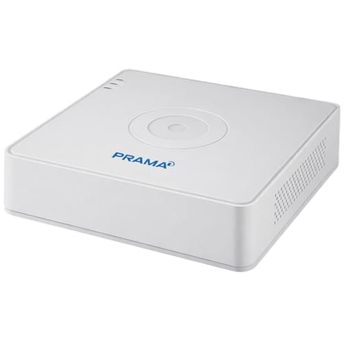Image of Prama PT-DR1A04U-K1 4 Channel DVR with H.265 Pro+ Compression, 8 MP Lite Recording, Long-Distance HDTVI Transmission up to 1200m.