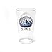 50 states travel club pint glass for someone who is visiting all fifty states
