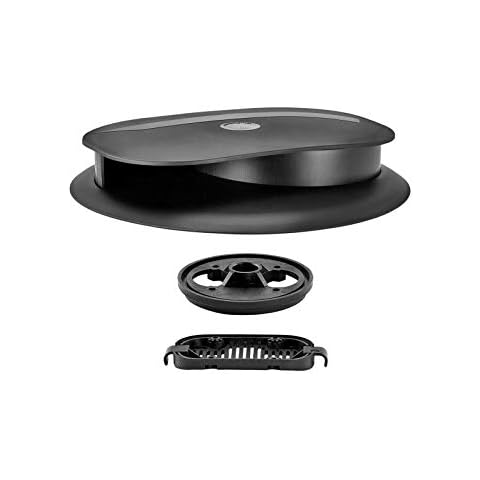 Flettner Low Profile Vent Slimline Van Wind Driven Rotating Roof Vent - Black Cover