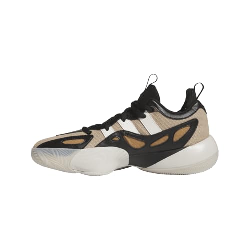 Image of adidas Unisex-Adult Trae Young Unlimited 2 Low Trainers, Magic Beige /Cloud White /Black, 14