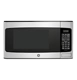 GE Countertop Microwave Oven, Compact 1.1 Cubic Ft., 950-watt Capacity, 6 Auto Cooking Settings...