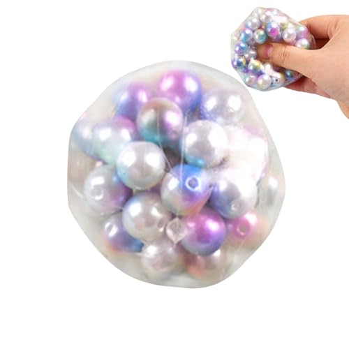 Bola De Estrés - TPR, 4 Cm -8 Cm Bola De Cuentas Excelente Elasticidad | Alivie El Estrés Y Mejore La Concentración, El Juguete Sensorial Inquieto para L del Hogar, LaEscuela, La Oficina