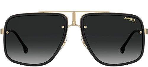 Carrera CA Glory II Polarized Pilot Sunglasses, Gold Black/Grey Shaded, 59/18/1452