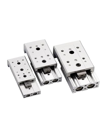 Vérin coulissant MXS8-20-AS pneumatique guidage linéaire rigide table de précision