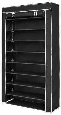 Miniatura 3 de Thxbye Organizador de almacenamiento de zapatos que ahorra espacio, perfecto para dormitorio, armario, entrada, zapatero con cubierta a prueba de