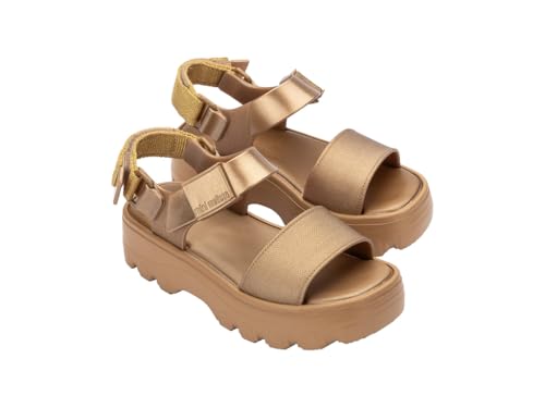Image of mini melissa Kick Off Platform Sandals for Kids - Chunky Platform Jelly Sandals for Girls, Kids Summer Shoes, Girls Sandals