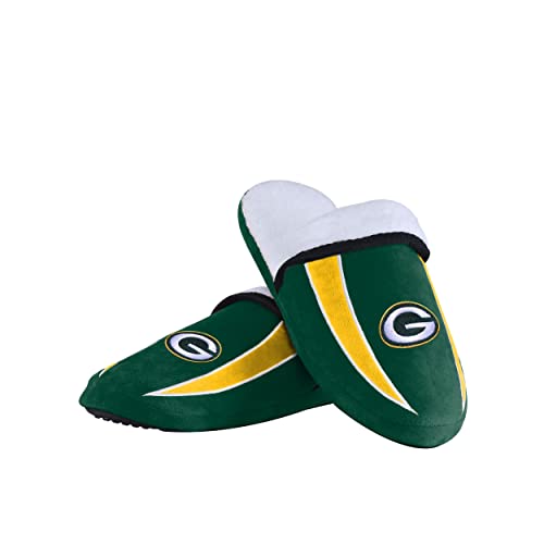 Image of FOCO NFL Mens Football Team Logo Moccasin Slippers Shoes