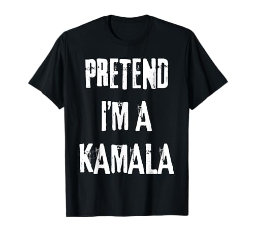 Kamala Costume d'Halloween pour cosplay de dernière minute Élection américaine T-Shirt