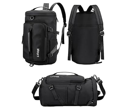 vgmax Multiple Compartment Lightweight Travel Bag with Shoe Compartment & Unisex Waterproof Duffel Shoulder Bag-picture-13
