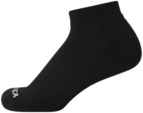 Image of Nautica Women's Quarter Cut Moisture Control Athletic Socks with Cushioned Comfort (12 Pack)