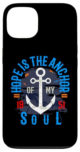 Hope Is The Anchor Of My Soul 50s �C���X�s���[�V���� ���`�x�[�V���� �X�}�z�P�[�X iPhone 13 �p