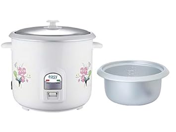 Easy RC1.8 700-W 1.8 Liter Electric Rice Cooker with 2 Aluminium Bowls (One Bowl is free) & 2 Year Warran