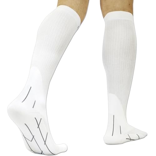 Image of Meister Graduated 20-25mmHg Compression Socks for Shin Splints (Pair)
