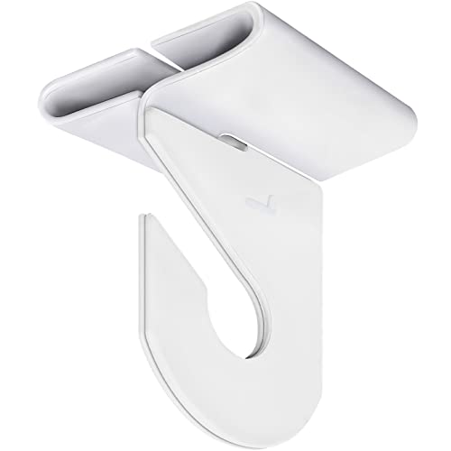 Wakhow 10 Pairs Drop Ceiling Hooks for Hanging, Suspended Track Ceiling Tile Clips, Ceiling Grid...