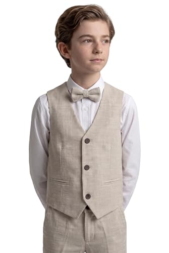 Ensemble 5 pièces en coton garçon costume léger qui ne gratte pas