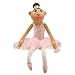 Melissa & Doug Ballerina Puppet with Detachable Wooden Rod (Puppets & Puppet Theaters, Animated Gestures, Inspires Creativity, 15" H x 5" W x 6.5" L)