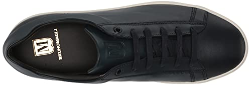 Image of Bruno Magli Men's Diego Sneakers, Leather Shoes, Lace-Up Casual Shoes