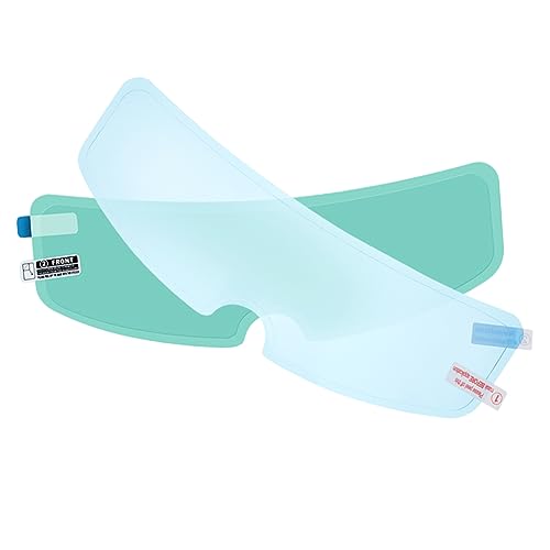 BELLIFFY 1 Set Fog Visor Film Protective Film for Helmets for Enhanced Visibility and Comfort During Rides