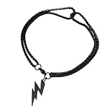 ZFHTJEKNCS Pulsera de Rayo de Acero Inoxidable para Mujeres, Oro, Plata, Cadenas de Mano Minimalistas Multicapa y Cadenas de Mano para Fiestas Hip Hop