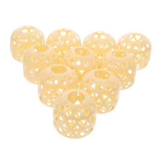 CONGARTENO 10pcs Mini Plastic Imitation Woven Lanterns Craft Kit for Decorative Projects Unique Plastic Material for Creative Home Decor and Special Occasions