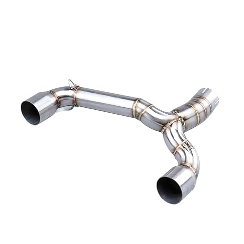 Échappement de moto intermédiaire sans lacet pour rouler en SZK GSR400 et BK400