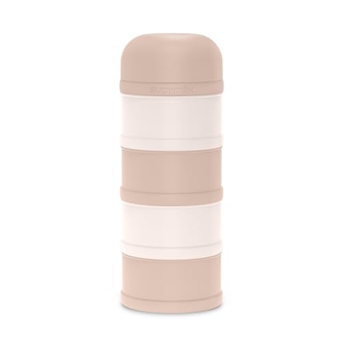 Suavinex, Doseur Lait Poudre et Céréales, Boîte Doseuse avec 4 Compartiments, Bec Verseur,...
