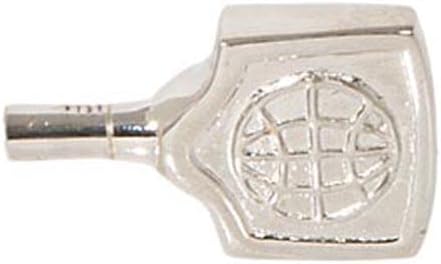 B&P Lamp® Antique Brass Finish Solid Brass Flat Key Switch Knob for Light Sockets