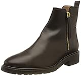 Botines con cremallera Unisa, Botas estilo Chelsea Mujer, Negro, 42 EU