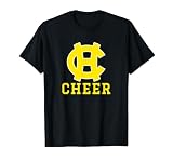 Harris County High School Tigers Cheer T-Shirt, Men, Black, 3X-Large