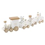 Mini train décoratif pour gâteau : décoration parfaite pour un gâteau d'anniversaire, une soirée dansante et autres fêtes