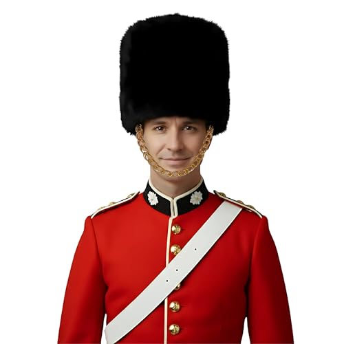 Dress Up America Adult Bearskin Costume Hat – Royal Guard