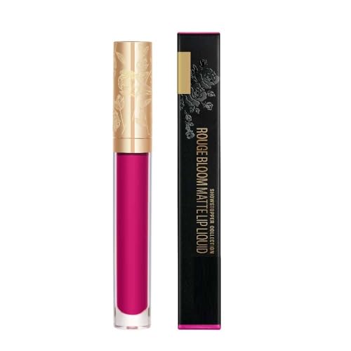 Rouge Bloom Matte Lip Liquid, Matte Finish, longlasting for up to 14 hours, quick drying & transfer-proof, infused with vita rose for smooth & moisturised lips - Fierce Fuchsia | 3.5 ml (Pack Of 1)