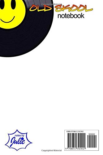 Record Collectors Notebook: Old Skool Notebook design for record collectors - 100 white themed pages, 6" x 9" - Image 2