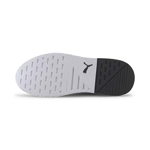 Image of PUMA Men's Low-Top Sneakers, White White Black High Risk Red 03, 7.5